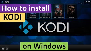 How to Install Kodi on Windows [upl. by Suryt]