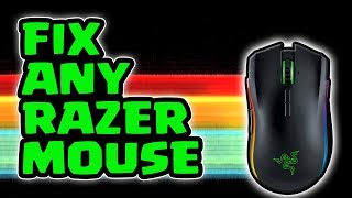 How to fix any Razer mouse  Fix Lag freezing Shutting Down amp Synapse on Razer mice Tutorial [upl. by Ydnys]