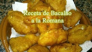 Receta de Bacalao rebozado al estilo Valenciano [upl. by Starobin739]