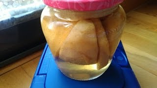 Receta de Manzana en almíbar Muy sencilla Como preparar paso a paso [upl. by Orme]