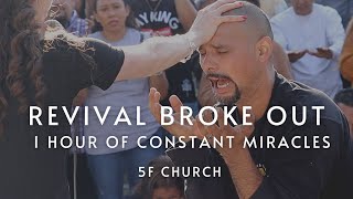 Revival Broke Out  1 Hour of Constant Miracles at 5F Church [upl. by Ursa286]