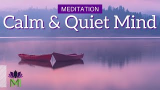 20 Minute Guided Meditation for Anxiety Quiet the Busy Mind  Mindful Movement [upl. by Hubert820]