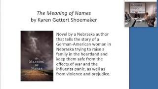 NCompass Live 2016 One Book One Nebraska The Meaning of Names [upl. by Annel]