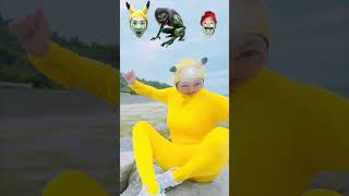 family is everything 🥺❤️ Mario Killed Pikachu Part2 😱🏖️😭 shorts love memes [upl. by Aleyam]