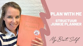 PLAN WITH ME  STRUCTUURJUNKIE PLANNER week 28 [upl. by Swithin107]