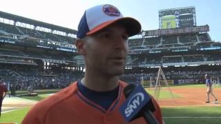 Dave Racaniello on pitching to David Wright at Home Run Derby [upl. by Ttsepmet]