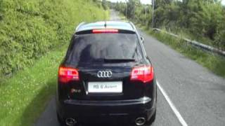 Audi RS6 50 V10 biturbo with a Milltek performance exhaust [upl. by Tia]