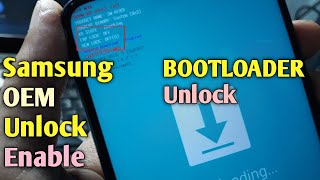 How to Fix Hide OEM Unlock  Samsung Bootloader Unlock  OEM Unlock Enable  Devoloper Option Enable [upl. by Aihsoek]