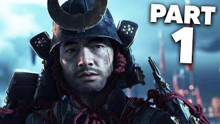 GHOST OF TSUSHIMA Walkthrough Gameplay Part 1  INTRO [upl. by Huberty]