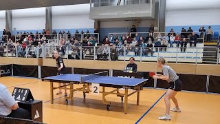 Josephina Neumann vs Naomi Pranjkovic  1 Bundesliga Damen [upl. by Cloe]