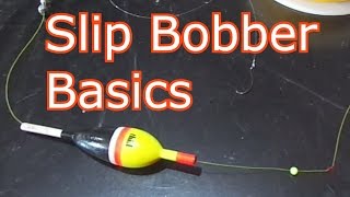 How To Rig FOUR Different Types Of Slip Bobber Stops [upl. by Toffic116]