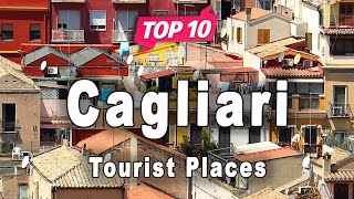 Top 10 Places to Visit in Cagliari  Italy  English [upl. by Merceer]