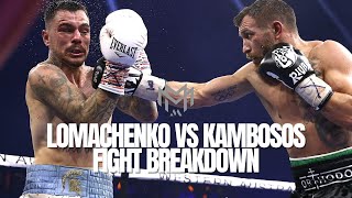 Vasiliy Lomachenko vs George Kambosos Jr Post Fight Breakdown Is TANK DAVIS next for Lomachenko [upl. by Pegasus895]