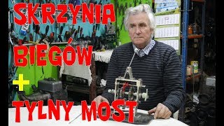 SKRZYNIA BIEGÓW i TYLNY MOST  jak działa [upl. by Ainna]