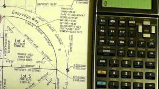 Easycogo HP 35s Horizontal Curve Demo2010 [upl. by Anikram656]