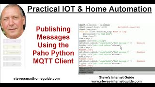 Publishing Messages Using the Paho Python MQTT Client [upl. by Borroff]