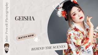 Geisha  Creative Portrait Session  Behind the Scenes [upl. by Hungarian]