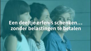 Notaristip hoe kan je een deeltje van je erfenis schenken en geen belastingen betalen [upl. by Brice]