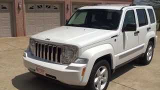 HD VIDEO 2012 JEEP LIBERTY LIMITED 4X4 WHITE USED FOR SALE SEE WWWSUNSETMILANCOM [upl. by Ennovyahs879]