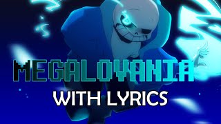 Megalovania REMASTERED With Lyrics  Undertale 2000 Subscriber Special [upl. by Mellitz]