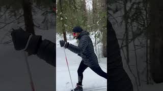 Skiing ⛷️  cross country skiing [upl. by Yevoc107]