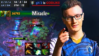 Miracle Natures Prophet Literally OWNS this 13K AVG MMR GAME [upl. by Okubo237]