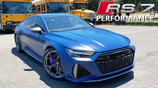 2024 AUDI RS7 PERFORMANCE  REVIEW 0100 amp 060 in 2xx [upl. by Pinchas996]