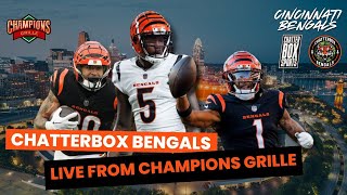 Bengals vs Commanders MNF Week 3 Preview LIVE from Champions Grille  CBox Bengals Episode 8 [upl. by Eimoan]