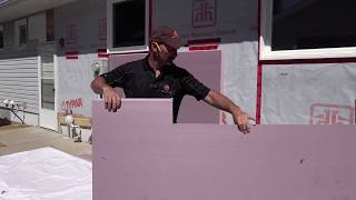 How To Install Styrofoam Insulation On A Homes Exterior [upl. by Marina]