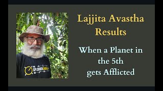 Class  397  Results of Lajjita Avastha  When a Planet in the 5th gets afflicted [upl. by Nnhoj]