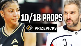 PRIZEPICKS TODAY 1018  NHL NFL WNBA MLB  CSGO  SOCCER [upl. by Catlaina]