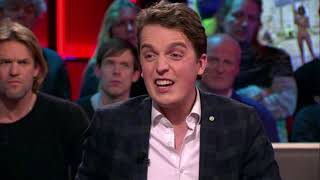 Sywert van Lienden blunder migratiedebat en excuses in De Wereld Draait Door [upl. by Tempest]