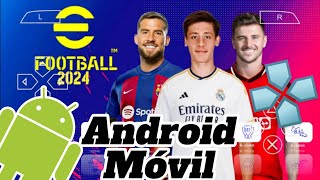 Descargar Pes 2024 para AndroidMóvil PPSSPP MOD EFOOTBALL 2024 [upl. by Renato267]