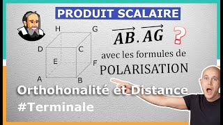 PRODUIT SCALAIRE dans lEspace avec la POLARISATION  Exercice Corrigé  Terminale [upl. by Ennaitsirhc217]