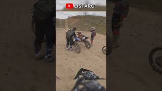 On découvre une sablière  😯​ enduro motocross motorcycle [upl. by Niraa]