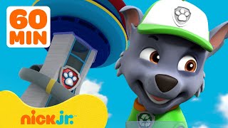 PAW Patrols BEST Lookout Tower Moments w Rocky Marshall amp Chase  1 Hour Compilation  Nick Jr [upl. by Centeno]