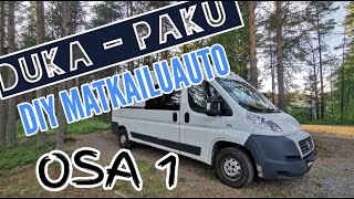 DUKABUILD OSA 1  PURKU JA LATTIAN ERISTYS  DIY MATKAILUAUTO [upl. by Kcuhc]