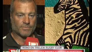 Robaron en Trelew Rugby Club ola de inseguridad [upl. by Cappella]