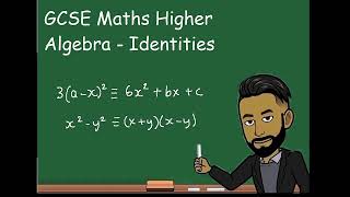 GCSE Maths  Algebra Identities Comparing Coefficients [upl. by Namya705]