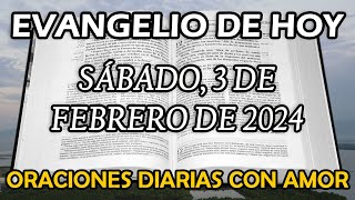 Evangelio de hoy Sábado 3 de Febrero de 2024  Estaban como ovejas que no tienen pastor [upl. by Nylemaj]