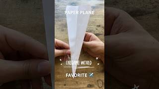 COOLEST EASY PAPER PLANE ORIGAMI TUTORIAL  FOLDING PAPER PLANE AIRCRAFT  AIRPLANE ORIGAMI WORLD [upl. by Ymereg]