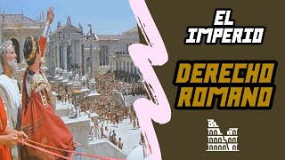 DERECHO ROMANO  tema 3 quotEl Imperioquot [upl. by Aicilef]