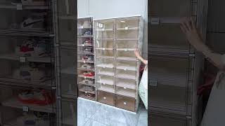 A shoe cabinet that can hold any type of shoes making your room tidy and nice [upl. by Nanci]