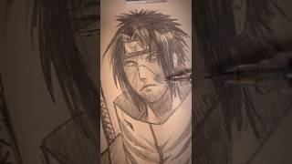 Drawing ITACHI UCHIHA from Naruto sketch itachi itachiuchiha naruto drawingitachi anime [upl. by Vardon]