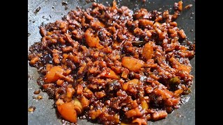 Sambal Goreng Tempeh Milde Sambal Recept [upl. by Sheeree993]