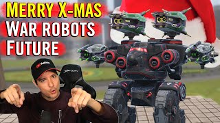 War Robots Future Bots in 2024 and XMas Special Gameplay WR [upl. by Lynnell107]