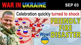 03 Sep Nice Russian FRIENDLY FIRE SPARKS CHAOS  War in Ukraine Explained [upl. by Irvine797]