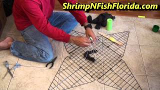 How To Rig Your Portable Crab Trap With Bait [upl. by Dean203]