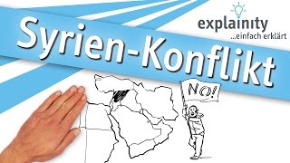 SyrienKonflikt einfach erklärt explainity® Erklärvideo [upl. by Lebisor]