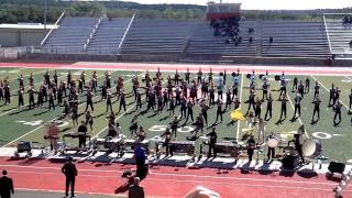 Castleberry High School 3A Marching Band UIL October 19 2013 [upl. by Ojibbob]